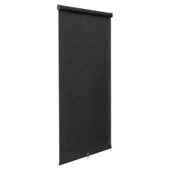 Store enrouleur tamisant sans perçage Eccles noir l.45 x H.140cm Goodhome