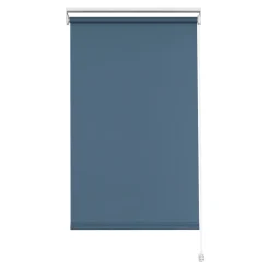 Store enrouleur tamisant sans perçage Halo 2 bleu l.45 x H.140cm Goodhome