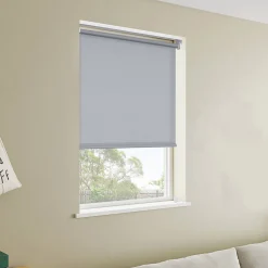 Store enrouleur tamisant sans perçage Halo 2 gris béton l.180 x H.240cm Goodhome