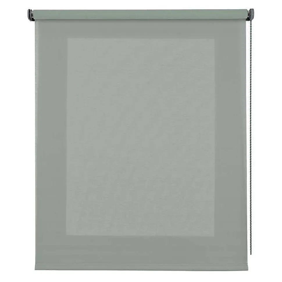 Store Enrouleur Tamisant Lisse pour Fenêtres et Portes Vert 60x180 cm