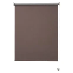 Store enrouleur thermique occultant Pama marron l.55 x H.195cm Colours