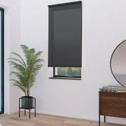 Store enrouleur thermique screen gris anthracite l.150 x H.190cm Madeco
