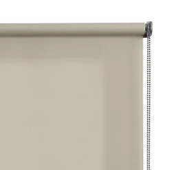 Store Enrouleur translucide Premium avec finitions en Aluminium pour fenêtres et Portes Écru 180x250 cm