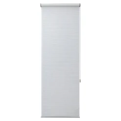 Store enrouleur voile sans perçage Asthall blanc l.45 x H.140cm Goodhome
