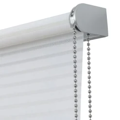 Store enrouleur voile sans perçage Asthall blanc l.45 x H.140cm Goodhome