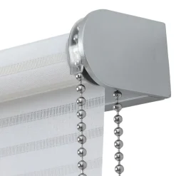 Store enrouleur voile sans perçage Asthall blanc l.45 x H.140cm Goodhome