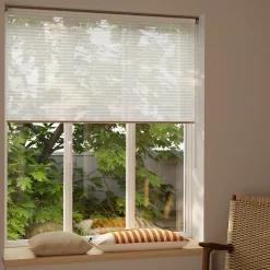 Store enrouleur voile sans perçage Asthall blanc l.60 x H.180cm Goodhome