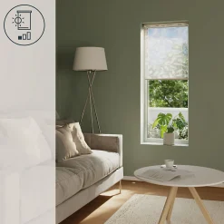 Store enrouleur voile sans perçage Flasor blanc cassé l.55 x H.180cm Goodhome