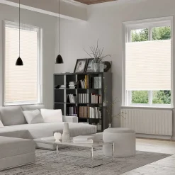 Store plissé Magic Blanc crème 120 x 200 cm - Floordirekt