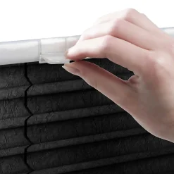 Store plissé Magic Noir 110 cm x 100 cm - Floordirekt