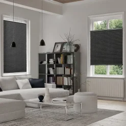Store plissé Magic Noir 110 cm x 100 cm - Floordirekt