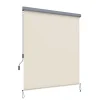 Store vertical pour balcon terrasse exterieur beige Helloshop26