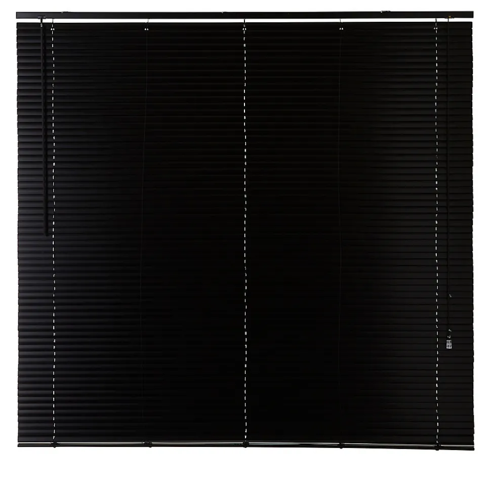 Store vénitien alu Studio noir l.160 x H.180cm Goodhome