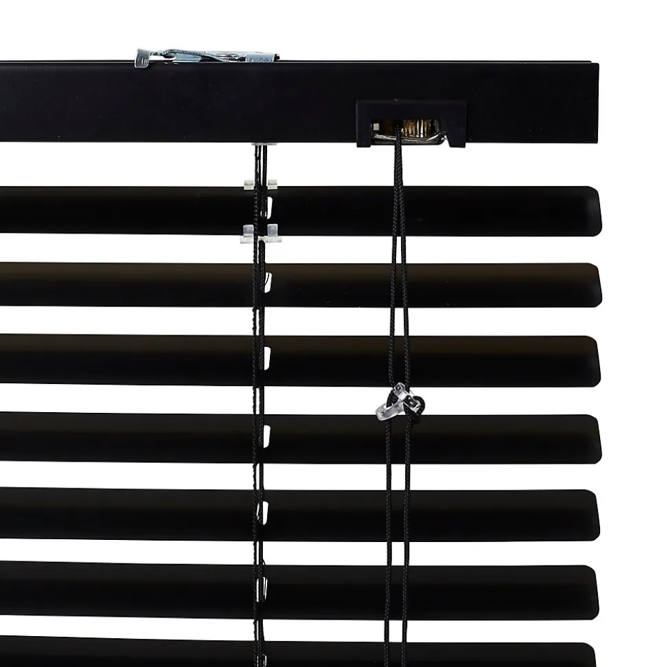 Store vénitien alu Studio noir l.160 x H.180cm Goodhome