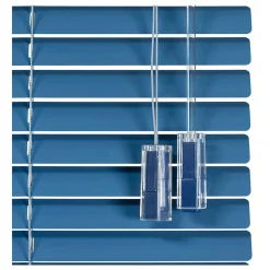 Store Vénitien Aluminium 25mm Bleu 60 X 175cm , Viewtex