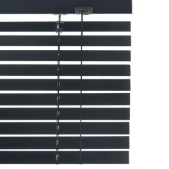 Store vénitien bois Cana noir l.45 x H.180cm Goodhome