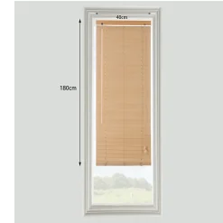Store vénitien bois clair l.40 x H.180 cm GoodHome Cana