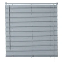 Store vénitien PVC gris L.180 x l.40 cm