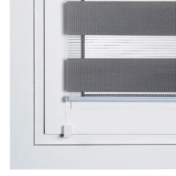 Stores enrouleurs motorisés screen premium, tissu technique, moteur, télécommande, Beige 160x180 cm