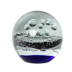 Sulfure Quasar verre bleu 10x10cm