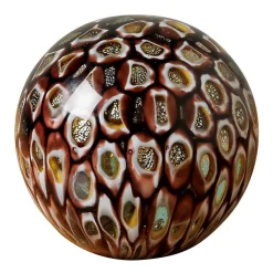 Sulfure verre boule Nymphéa 9x9cm