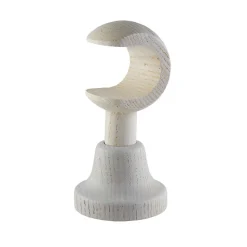 Support court pour barre à rideau GoodHome 28 mm Chalki blanc