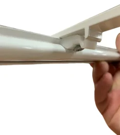 Support de fixation murale pour tringle rideau rail L75 mm