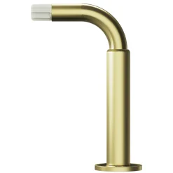 Support extensible coudé tringle à rideau Elasa métal doré Ø19mm GoodHome