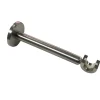 Support extensible long pour barre à rideau GoodHome chrome Ø16/19 cm