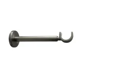 Support extensible long universel pour barre à rideau GoodHome Athens gris