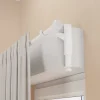 Support extensible sans perçage pour tringle à rideaux Anafi blanc Ø19/28 cm L.17 x l.3,5 x H.14,5 cm GoodHome