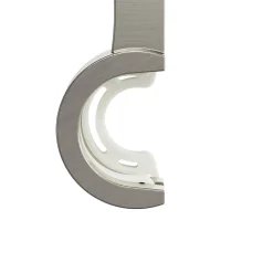 Support extensible sans perçage pour tringle à rideaux Athens gris chromé Ø19/28 cm L.17 x l.3,5 x H.14,5 cm GoodHome