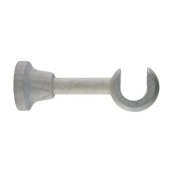 Support long pour barre à rideau GoodHome 28 mm Chalki blanc