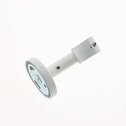 Support Mural et Plafond de 6cm pour tringles à rideaux de Diam.20mm en Blanc Mat - Boulet