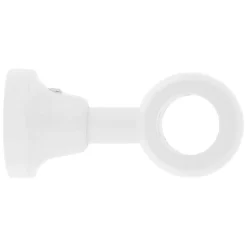 Support oeil tringle à rideau fixation plafond Volos bois de hêtre blanc Ø28mm GoodHome