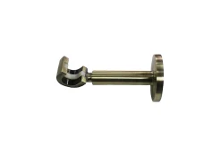 Support pour barre à rideau extensible GoodHome bronze Ø16/19 cm