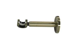 Support pour barre à rideau extensible medium GoodHome bronze Ø16/19 cm