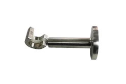 Support pour barre à rideau extensible GoodHome chrome Ø16/19 cm