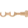 Support pour barre à rideauGoodHome ⌀28/28mm 19,8x5,3cm naturel
