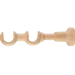 Support pour barre à rideauGoodHome ⌀28/28mm 19,8x5,3cm naturel