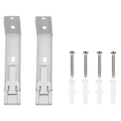 Support pour rail double Thira blanc GoodHome