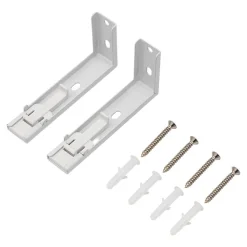 Support pour rail double Thira blanc GoodHome