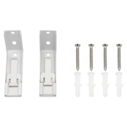 Support pour rail simple Thira blanc GoodHome