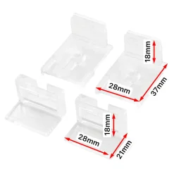 Support pour store enrouleur plastique Nisis GoodHome vendu par 2