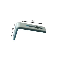 Support Réglable Extensible 110-160 mm - Pour Tringle Rail