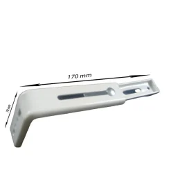 Support Réglable Extensible 110-160 mm - Pour Tringle Rail