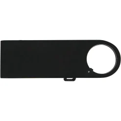 Support tige ouvert tringle à rideau Easy fix métal noir Ø20/28mm L.100mm Mobois