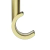 Support tringle à rideau long à percer Elasa métal doré Ø19mm GoodHome