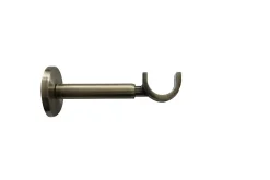 Support universel moyen extensible pour barre à rideau GoodHome doré