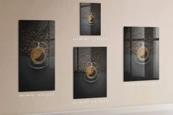 Tableau Aimanté Tulup 60x120 cm Café D'organisation Mural